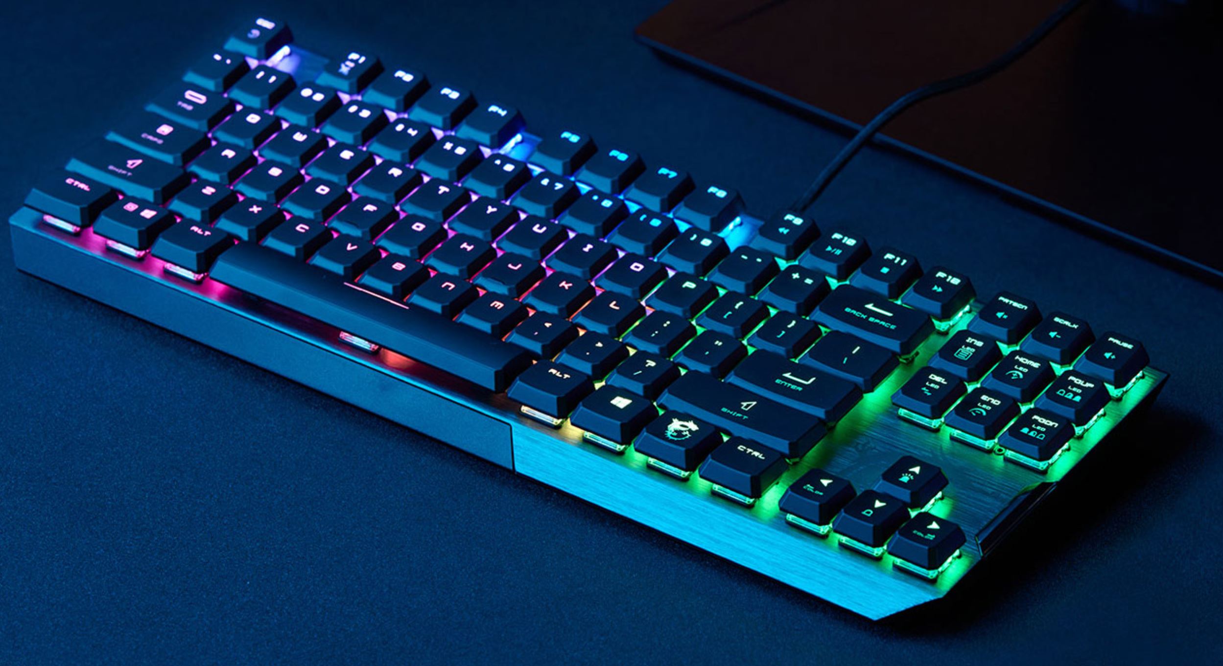 TEST du MSI GK50 TKL Low Profile : Un bon clavier pratique et nomade