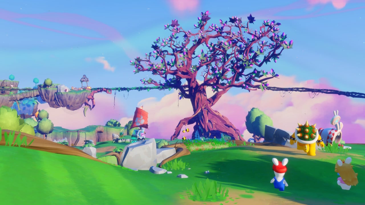 Test Mario + The Lapins Crétins Sparks of Hope
