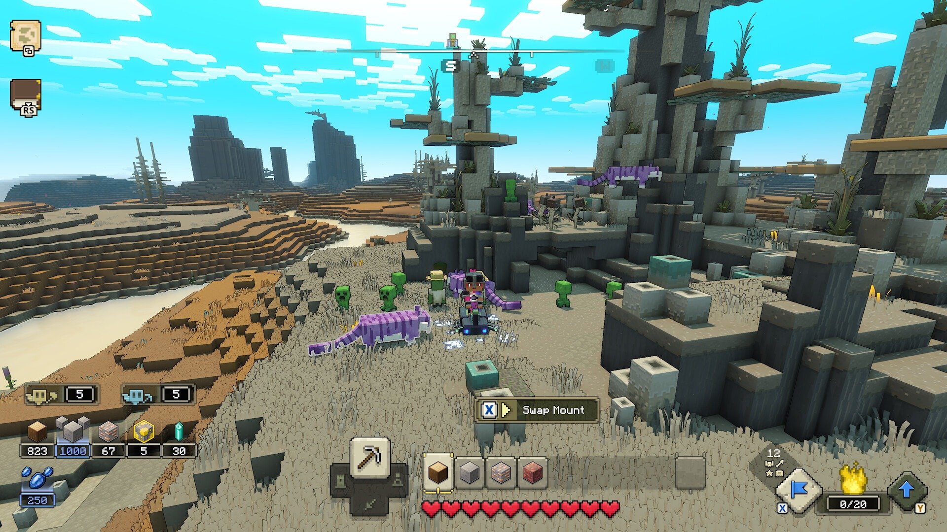 Minecraft Legends – Maintenant disponible ! (Nintendo Switch) 