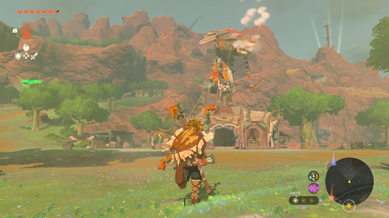 Zelda relais cheval génial