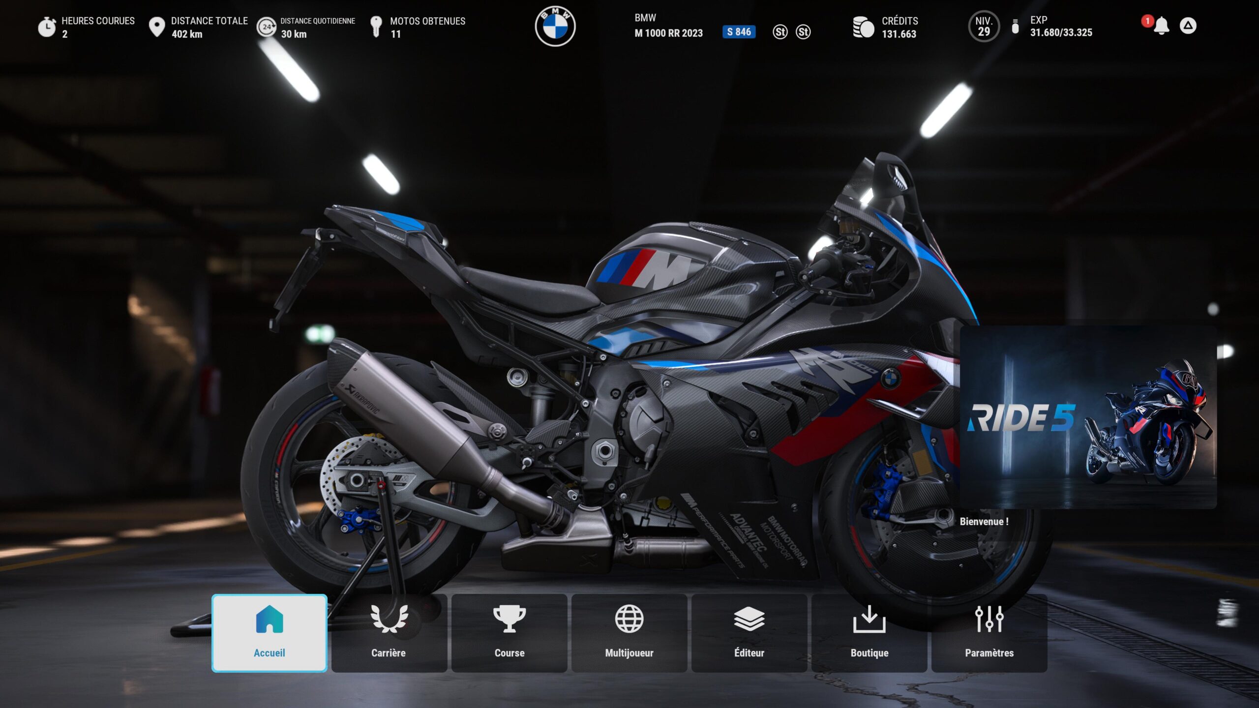 Test : RIDE 5, le Gran Turismo des jeux de moto
