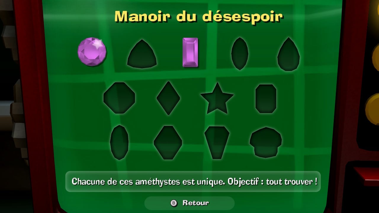 Luigi's Mansion 2 HD : Gemmes
