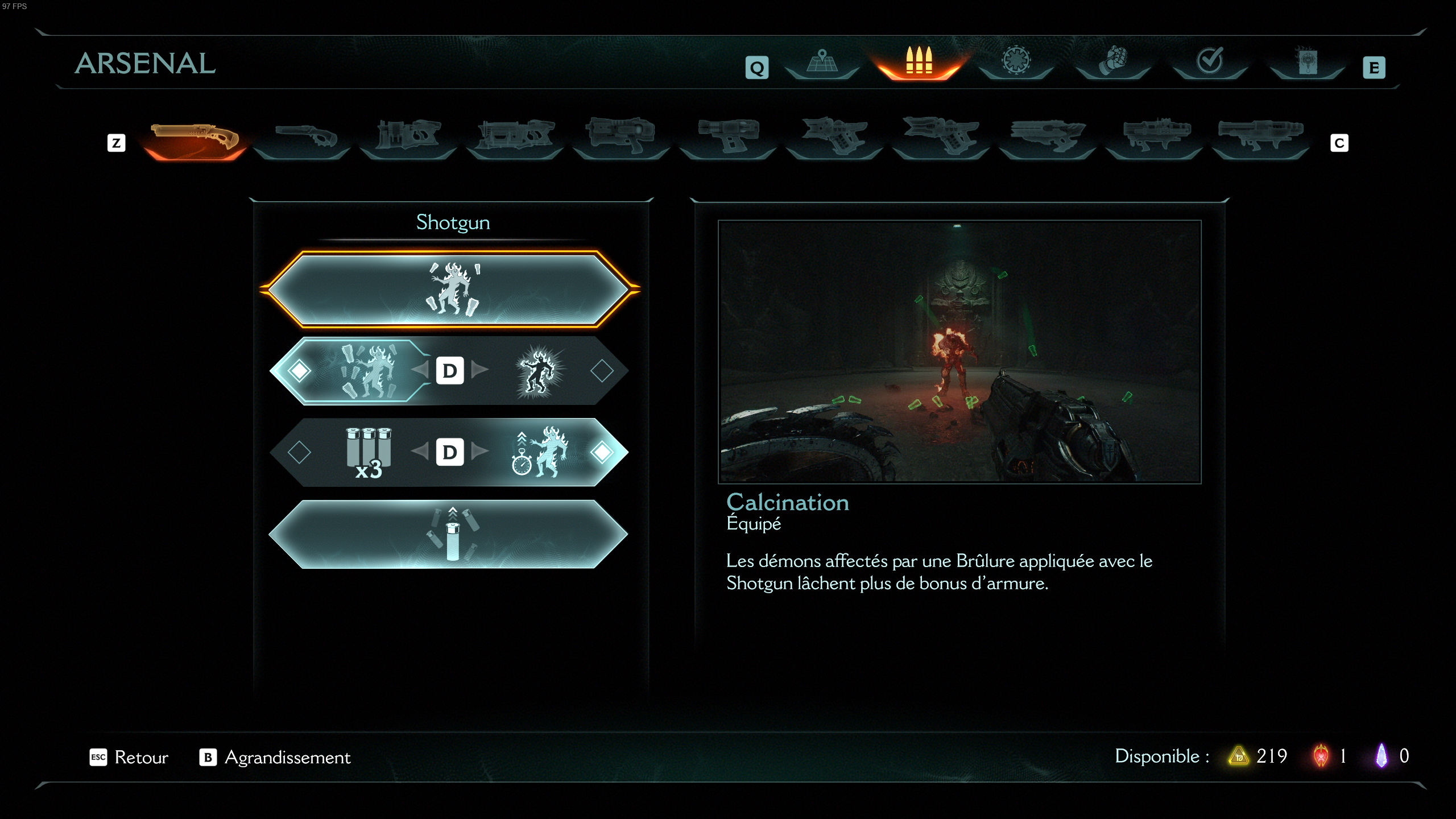 DOOM The Dark Ages Progression Équipement