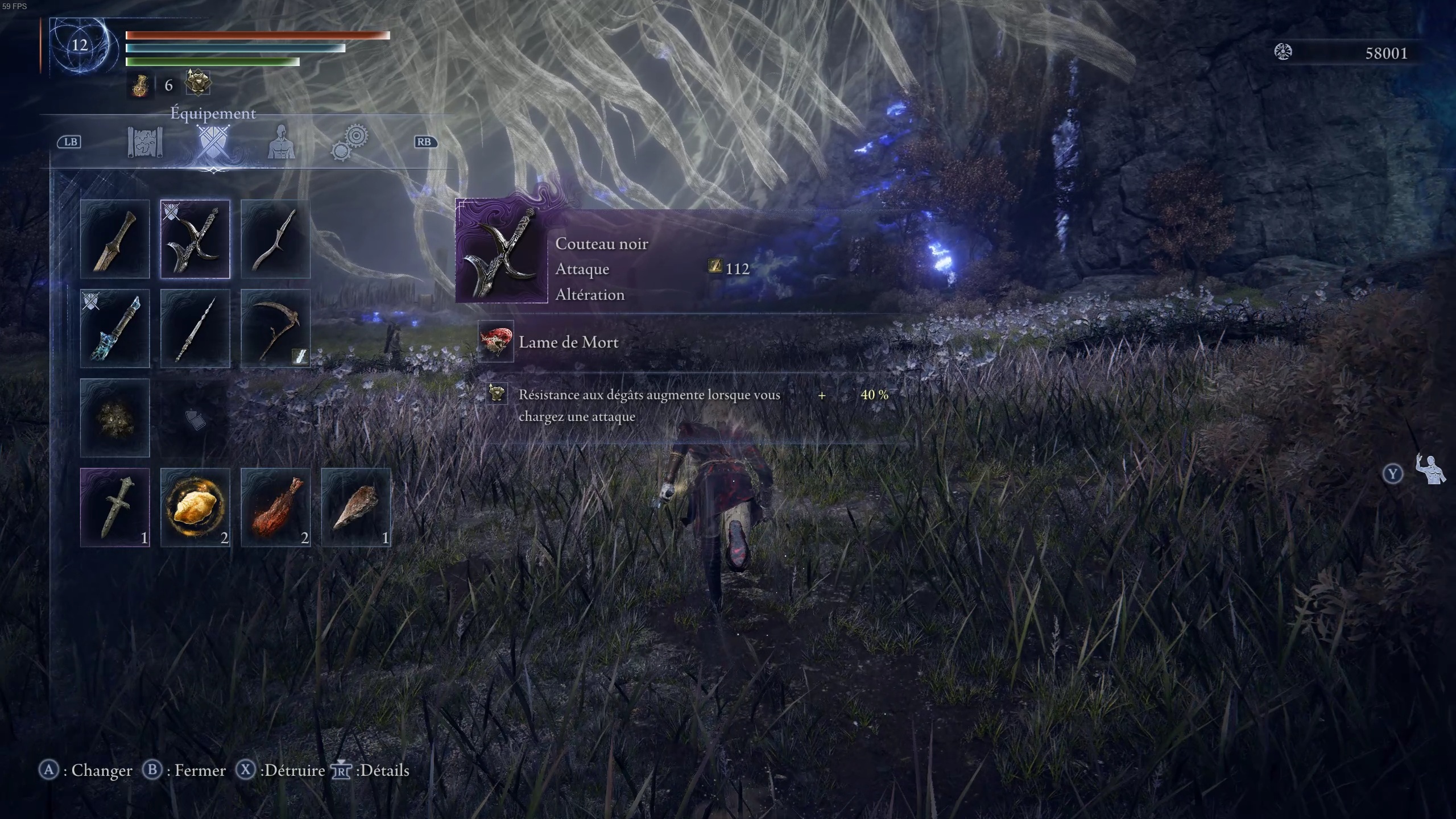 Elden Ring Nightreign Arme Sacrée Gladius