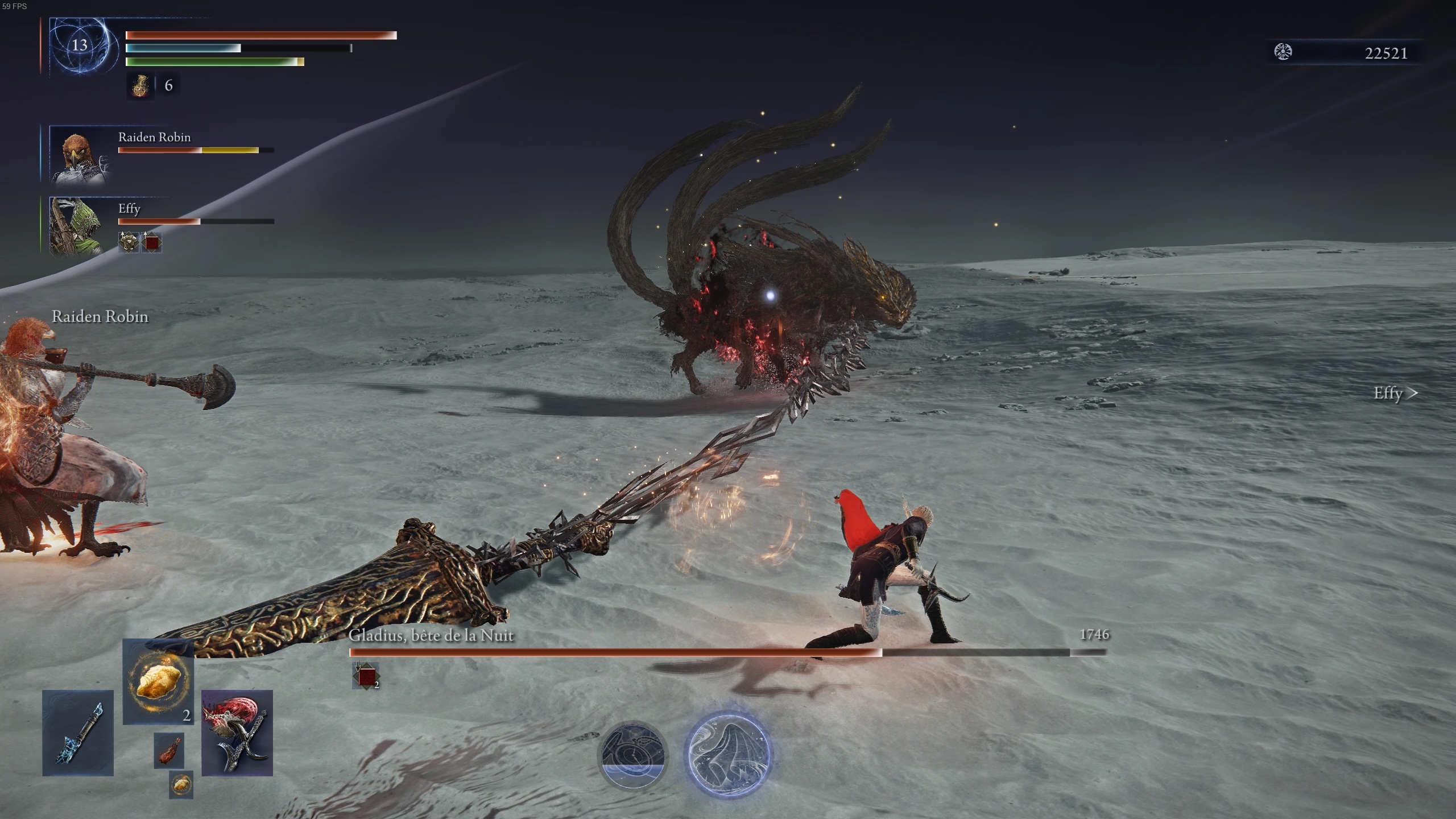 Elden Ring Nightreign Gladius Attaque Epee