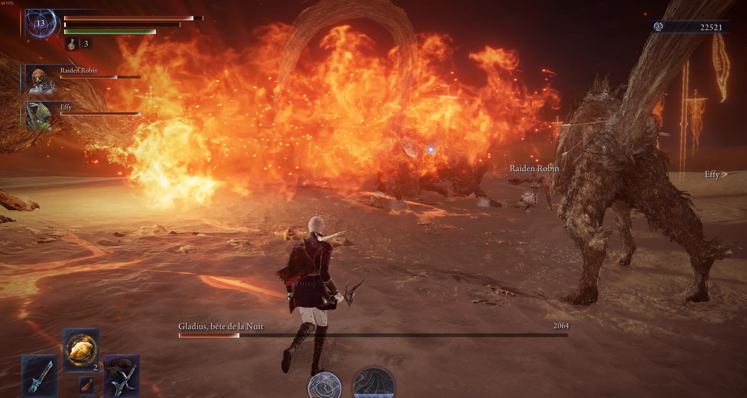 Elden Ring Nightreign Gladius Flammes