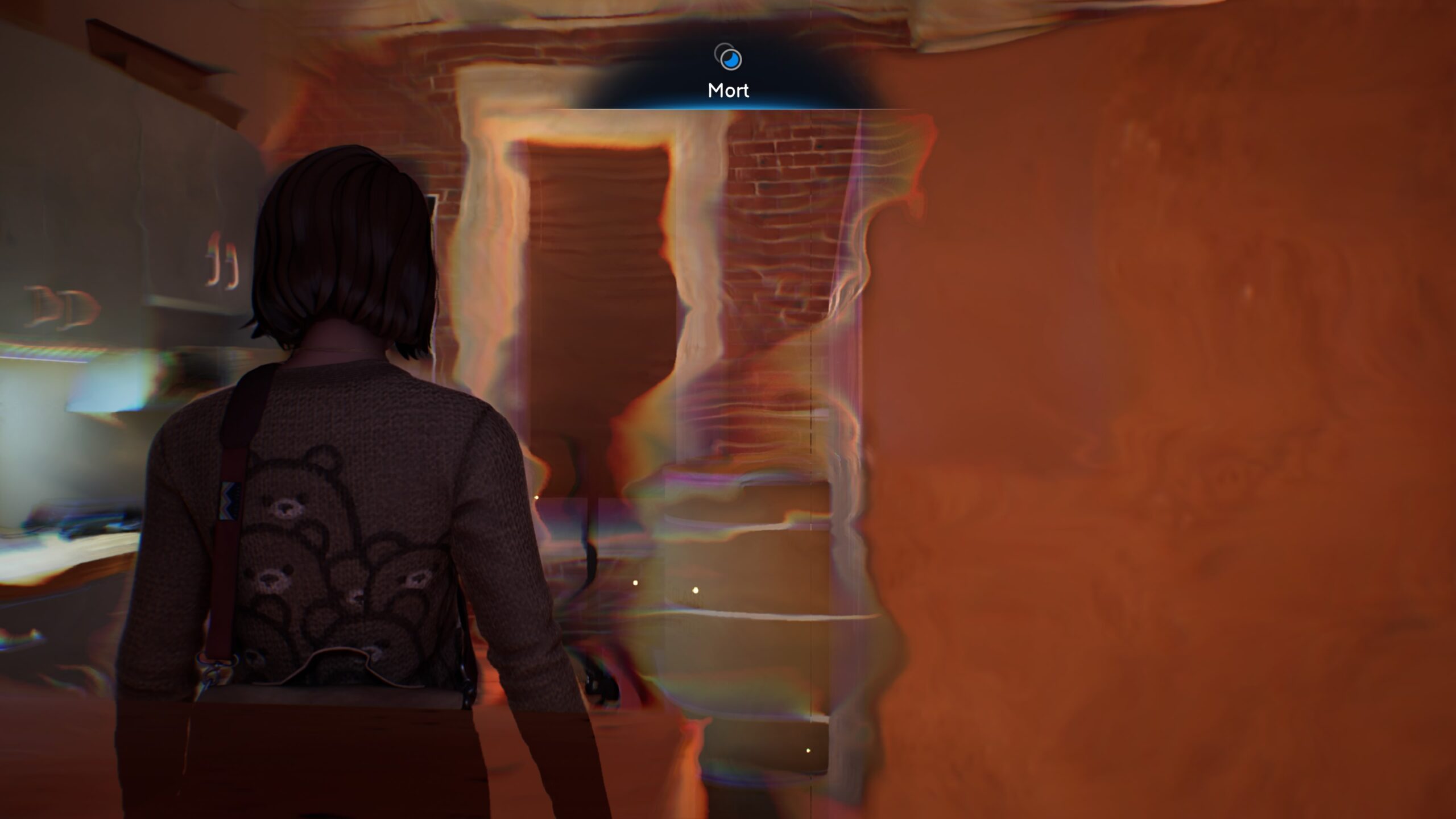 Aperçu de la "traversée" en intérieur dans le jeu Life is Strange 4