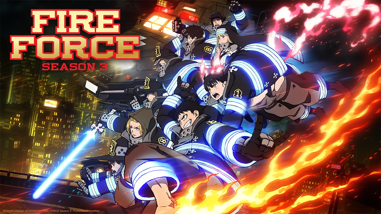 AVIS Fire Force Saison 3 : on vu les premiers épisodes, ça va mettre le feu