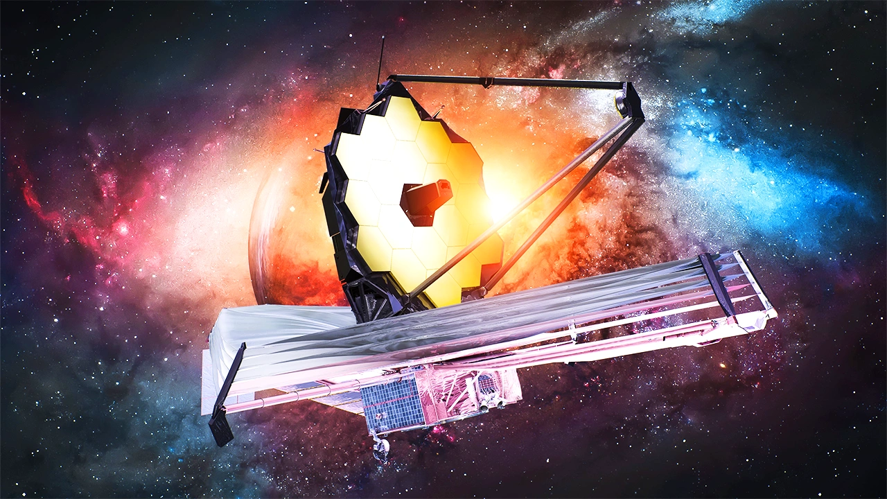 Le télescope Webb a capturé l'image d'un énorme monde dans un système solaire lointain