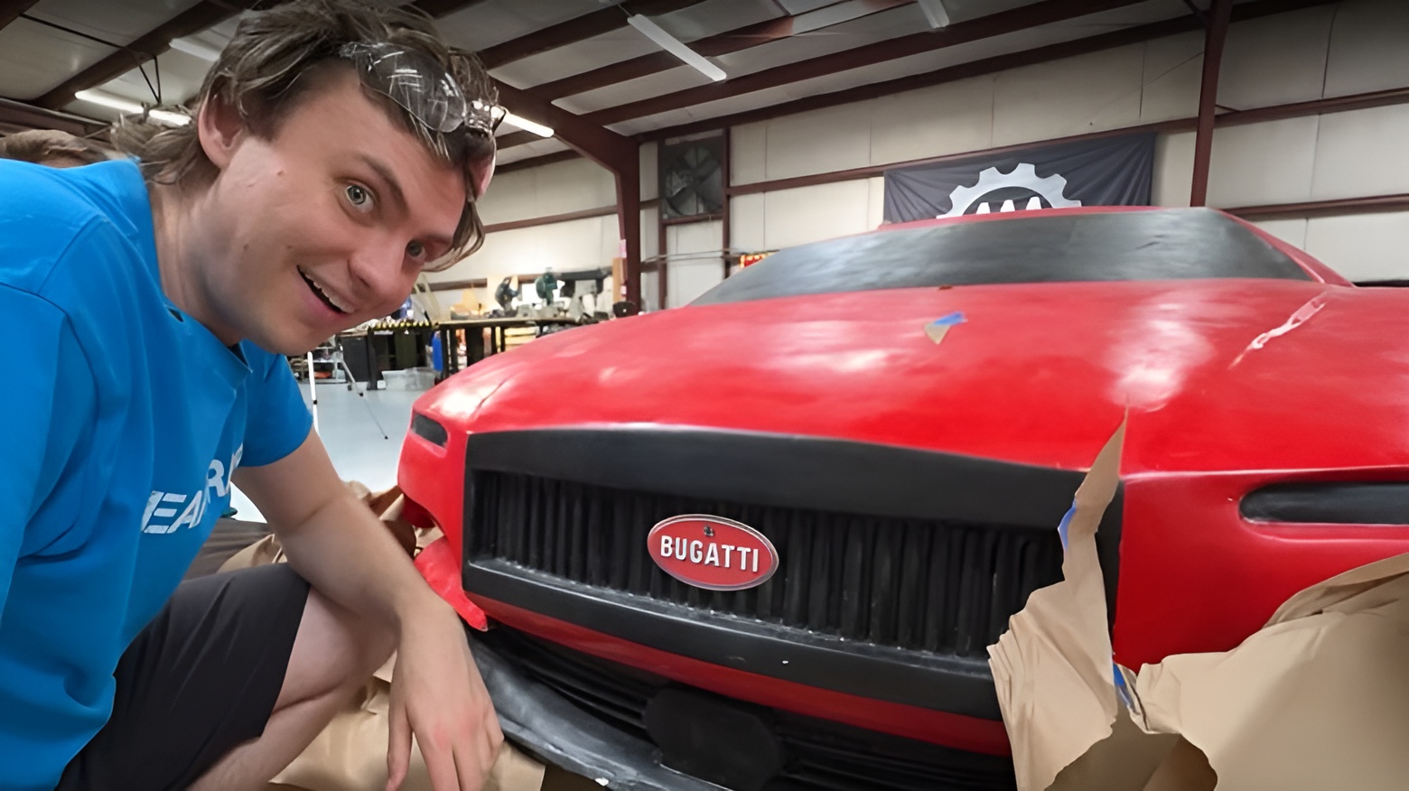 Ce youtubeur commande une Bugatti sur Temu et rien ne se passe comme prévu