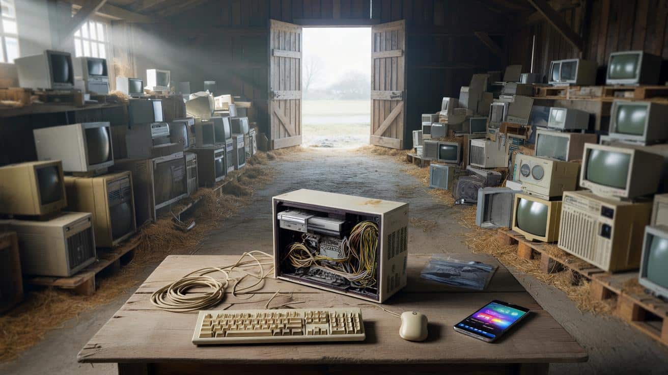 Il vend 2200 PC stockés dans une grange depuis 23 ans à 100 euros sur eBay