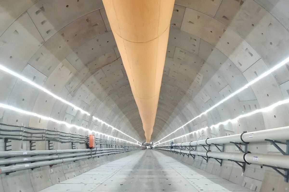 La Chine réalise un exploit record en creusant un tunnel sous-marin à destination de trains à grande vitesse