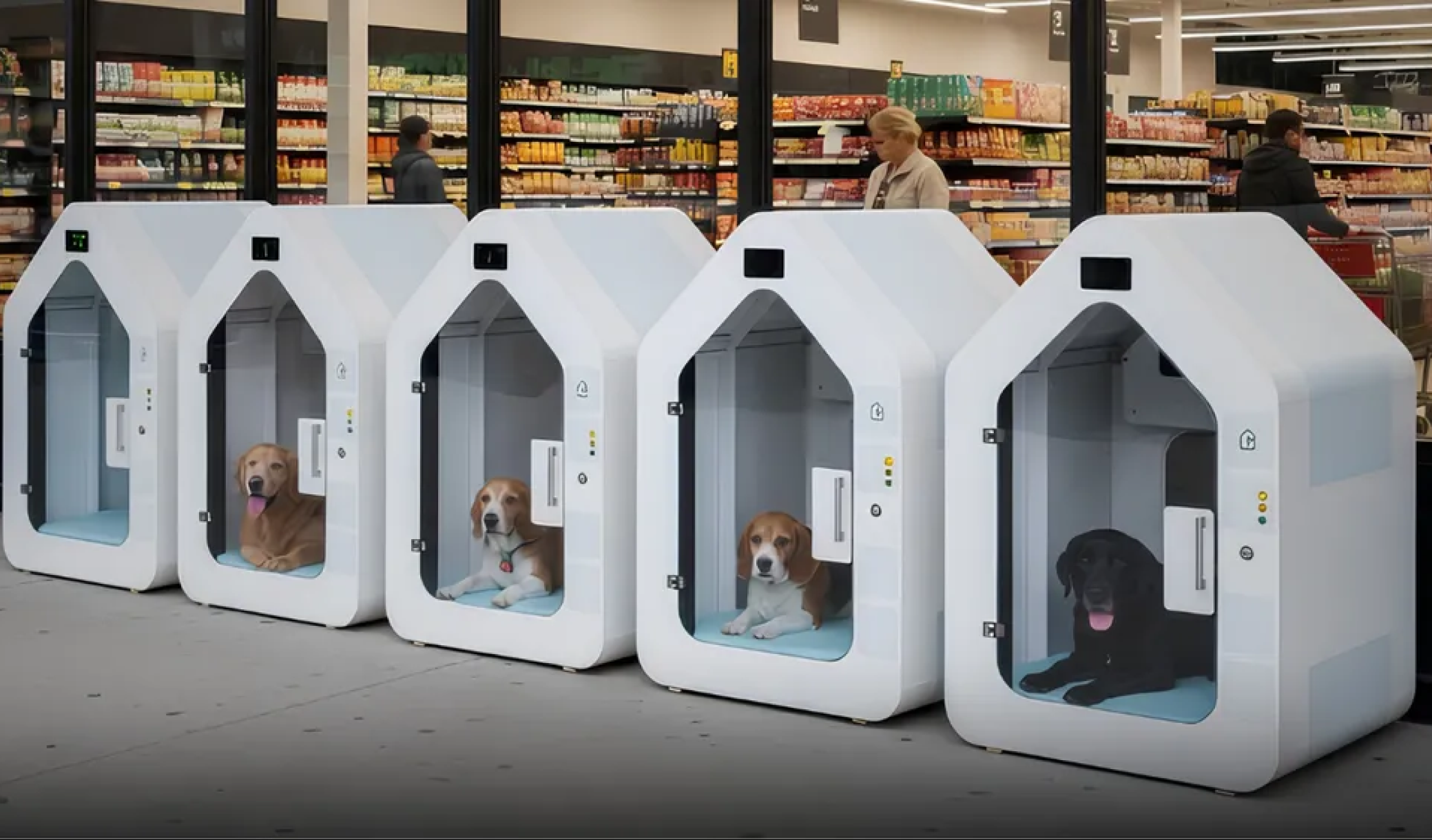 Votre chien vous attend dans une niche connectée pendant vos courses : cette nouveauté fait fureur en Allemagne
