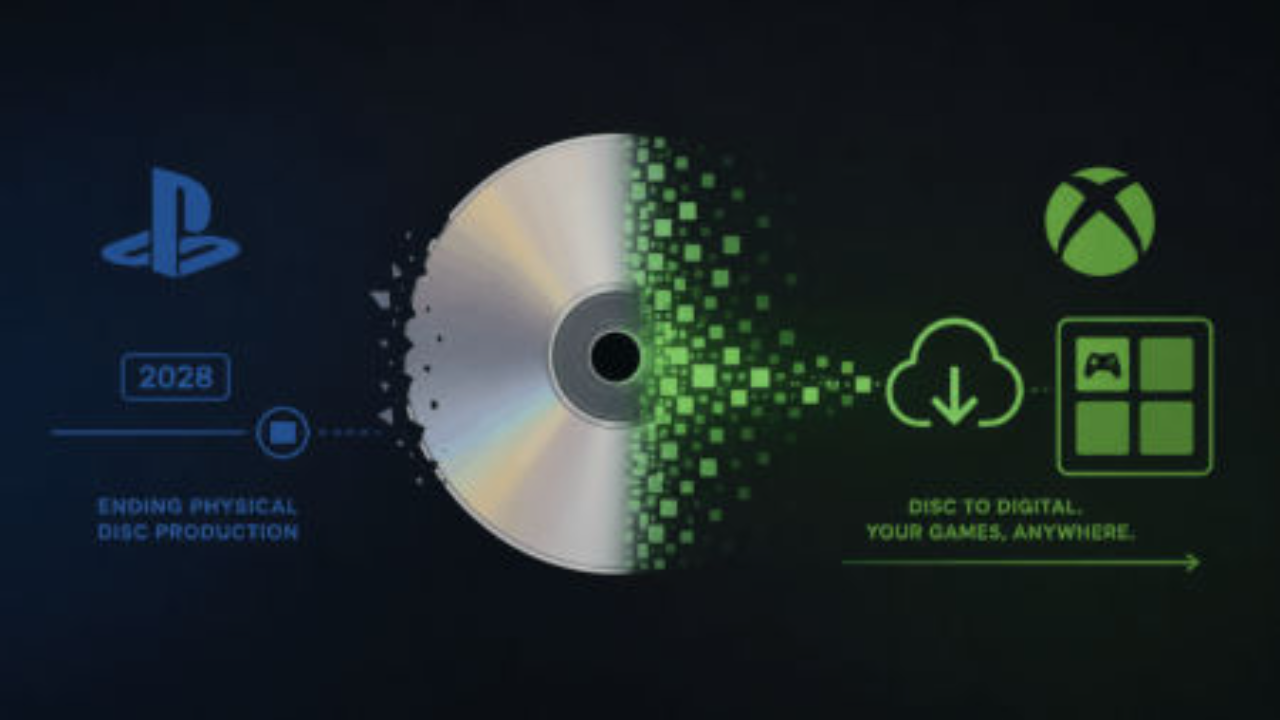 La réponse de Microsoft à Sony sur la suppression du support disque