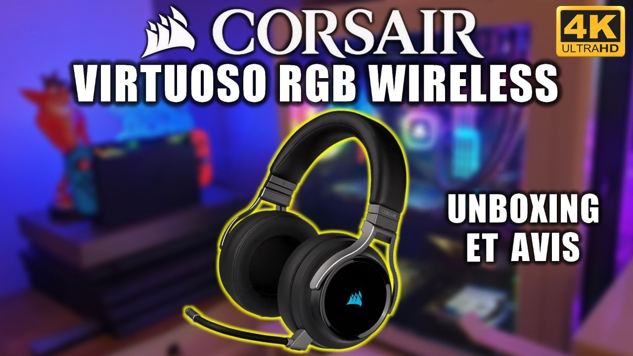 CORSAIR VIRTUOSO RGB WIRELESS - PC, PS5, PS4, SWITCH, MOBILES