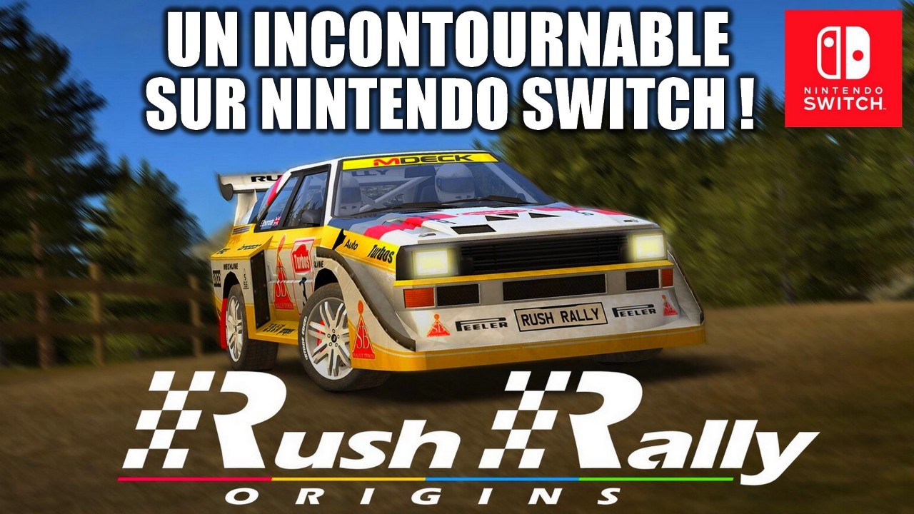 TEST de RUSH RALLY ORIGINS, un INCONTOURNABLE du genre sur Nintendo Switch !
