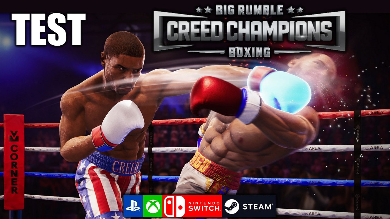 BIG RUMBLE BOXING Creed Champions : ADRIAAAN ! - TEST