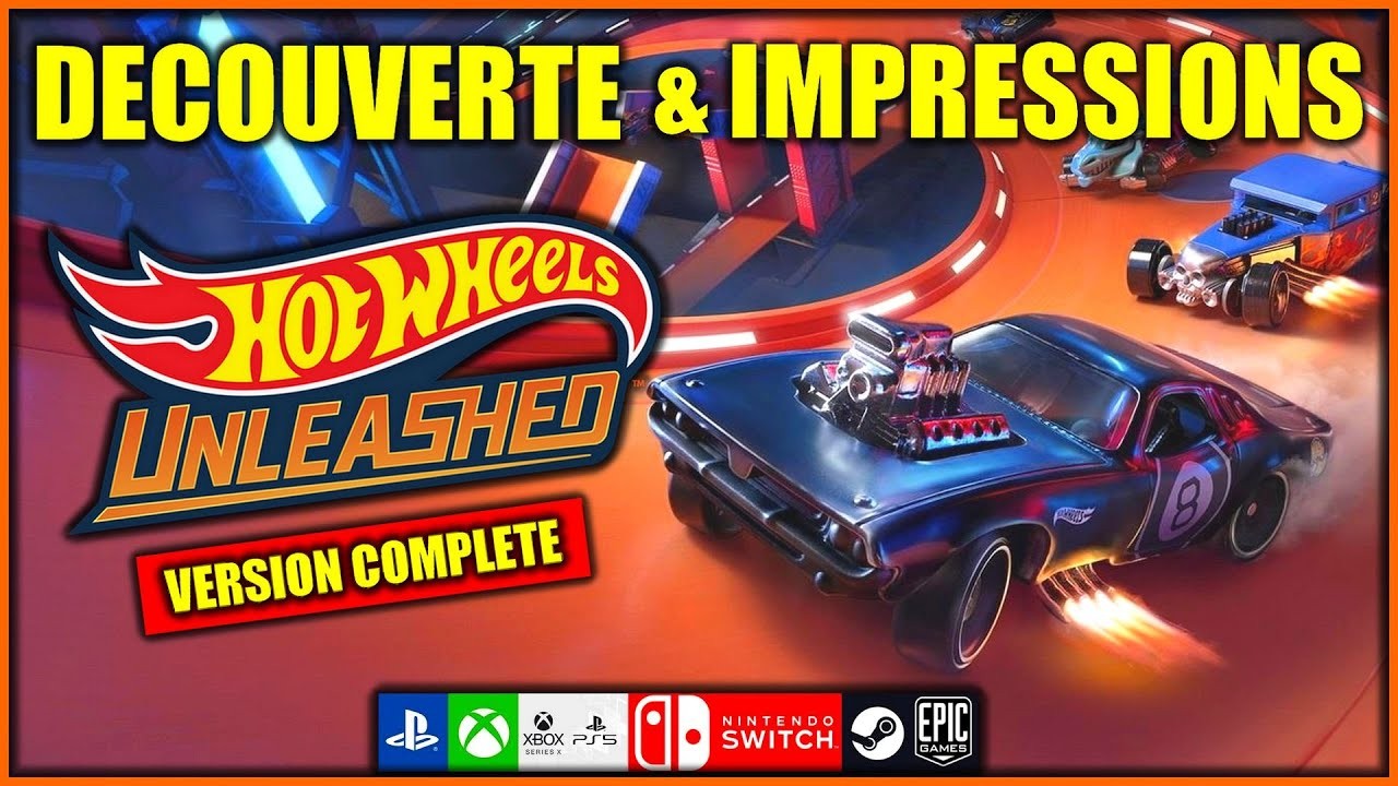 Retour en enfance avec Hot Wheels Unleashed !
