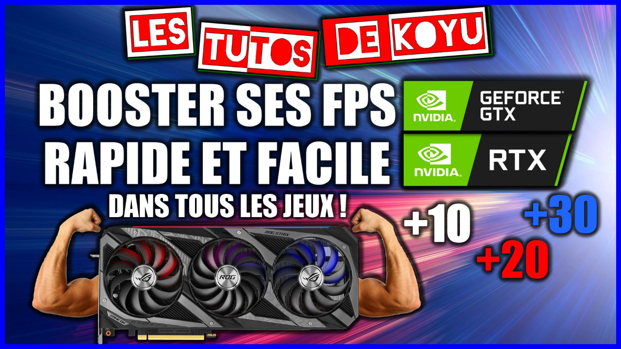 BOOSTER SES FPS dans tous les jeux facilement, rapidement et gratuitement !