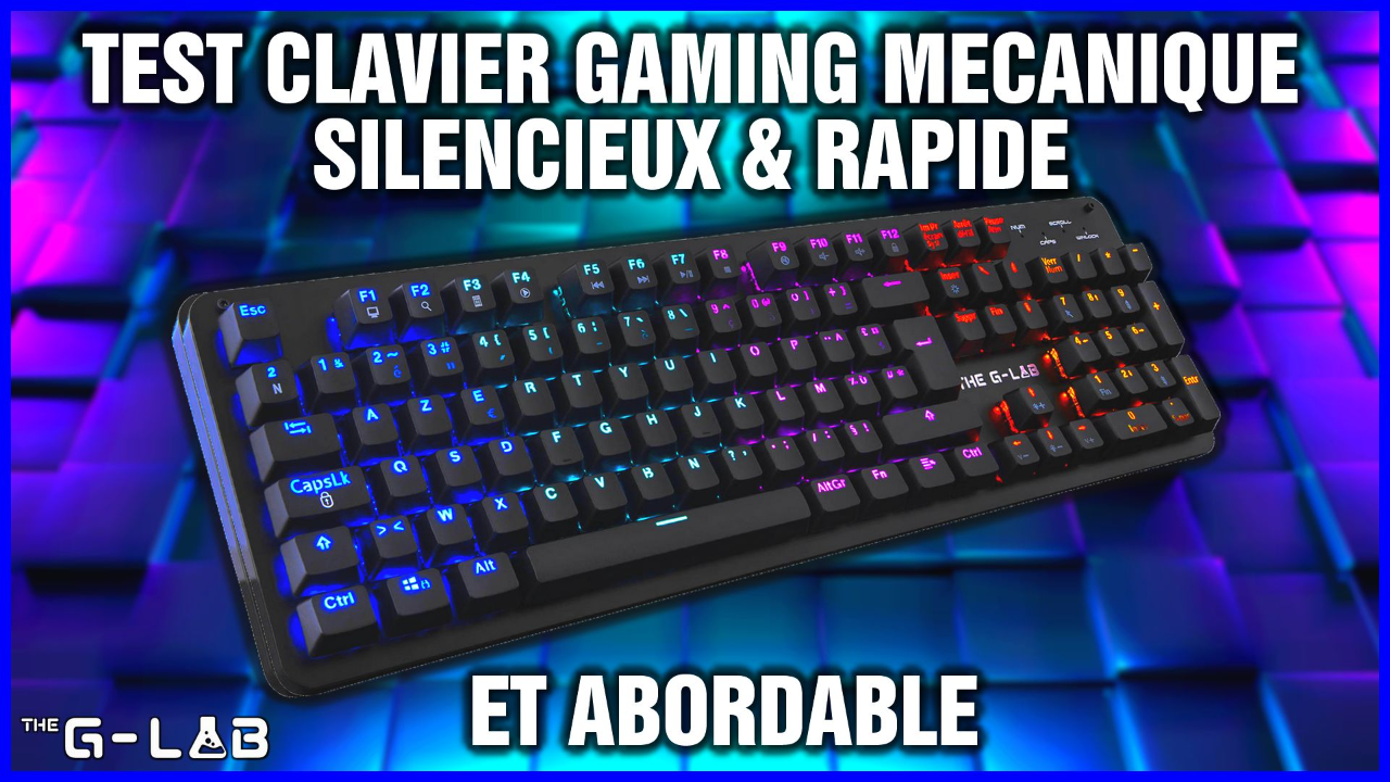 Idée cadeau : Un clavier Gaming Mécanique Console et PC pas cher et Top (+ réduction de 20%)