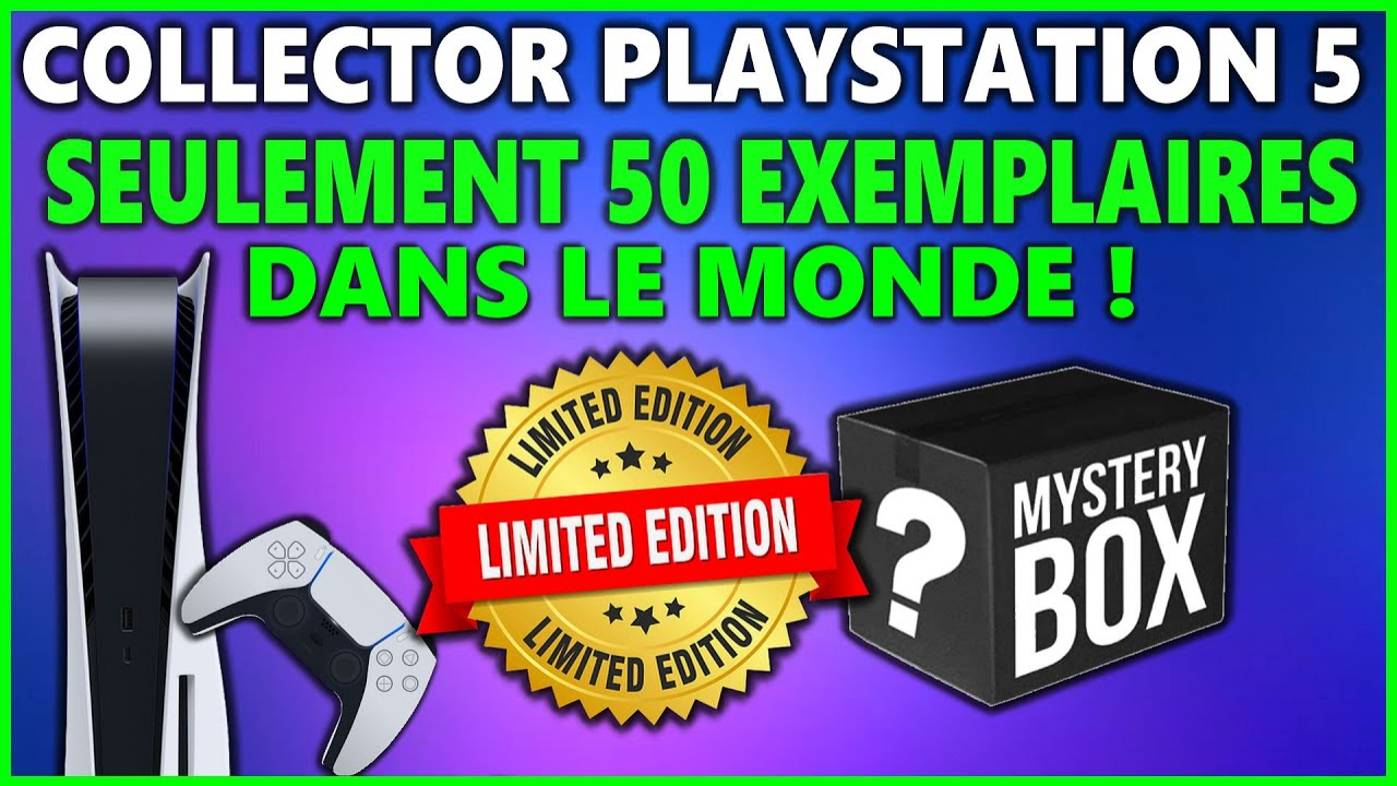 J'ai reçu un Collector PS5 limité (50 pièces dans le MONDE !)