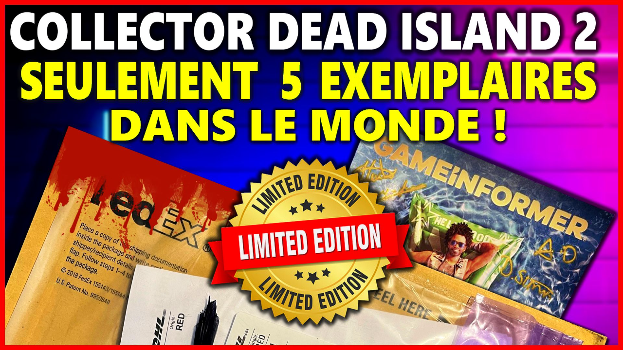 DEAD ISLAND 2 OBJET COLLECTOR ULTRA LIMITED EDITION ! 5 exemplaires dans le monde !