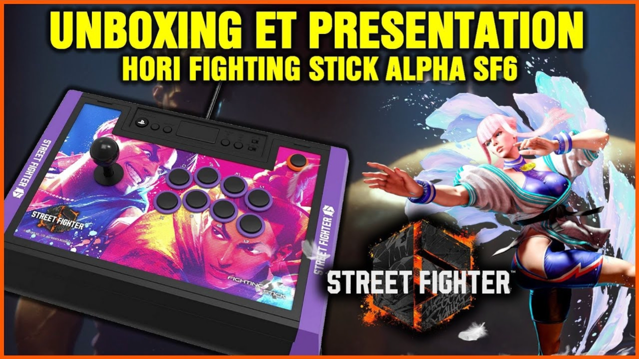 Unboxing STREET FIGHTER 6 Fighting Stick Alpha !