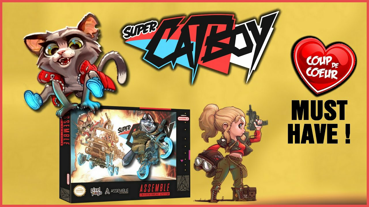 SUPER CATBOY du Super Nintendo Like qui mixe Metal Slug et Donkey Kong Country !