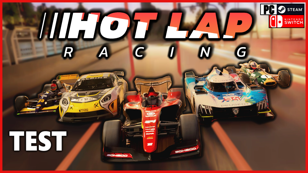 LE JEU DE COURSE SIMCADE ! HOT LAP RACING DISPO SUR NINTENDO SWITCH ET PC