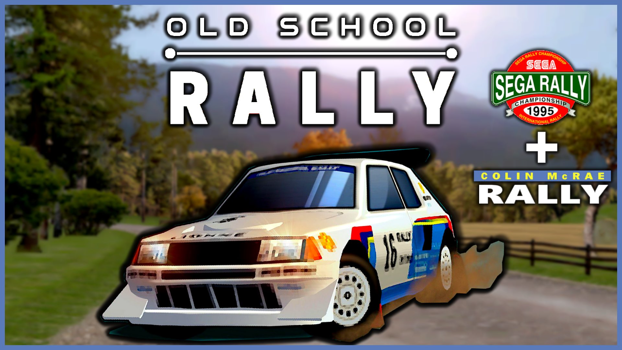 OLD SCHOOL RALLY : CROSSOVER DE SEGA RALLY ET COLIN MCRAE PS1