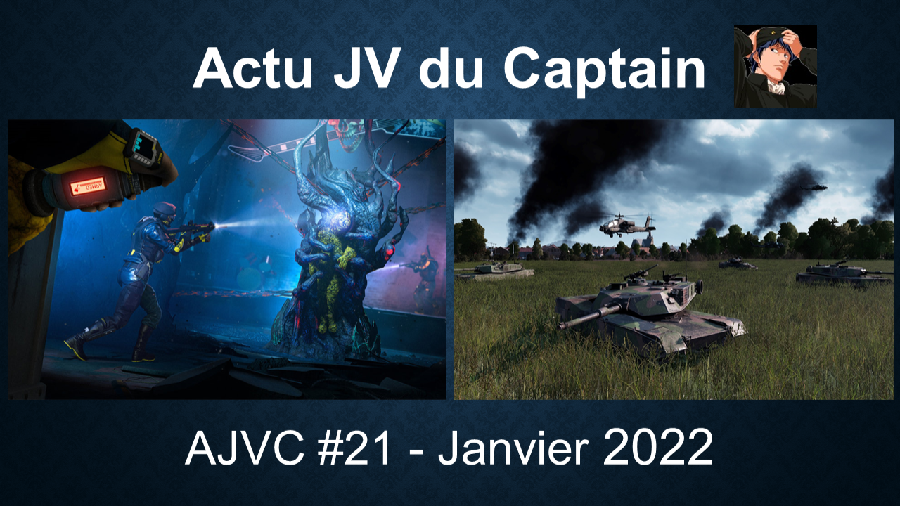 AJVC #21 | Actu jeu vidéo du Captain – Janvier 2022 | Microsoft &amp; Activision Blizzard, Pokémon, ...