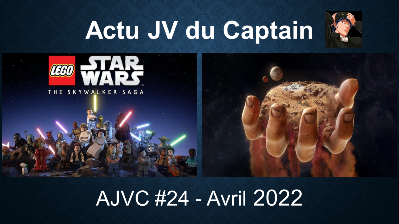 Actu jeu vidéo du Captain – Avril 2022 | Lego Star Wars, Dune, R/Place, GalCiv, ... (AJVC #24)