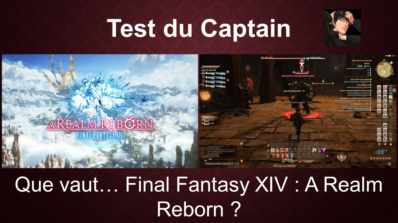 Final Fantasy XIV : A Realm Reborn (2013) - La renaissance du MMO japonais (Test)