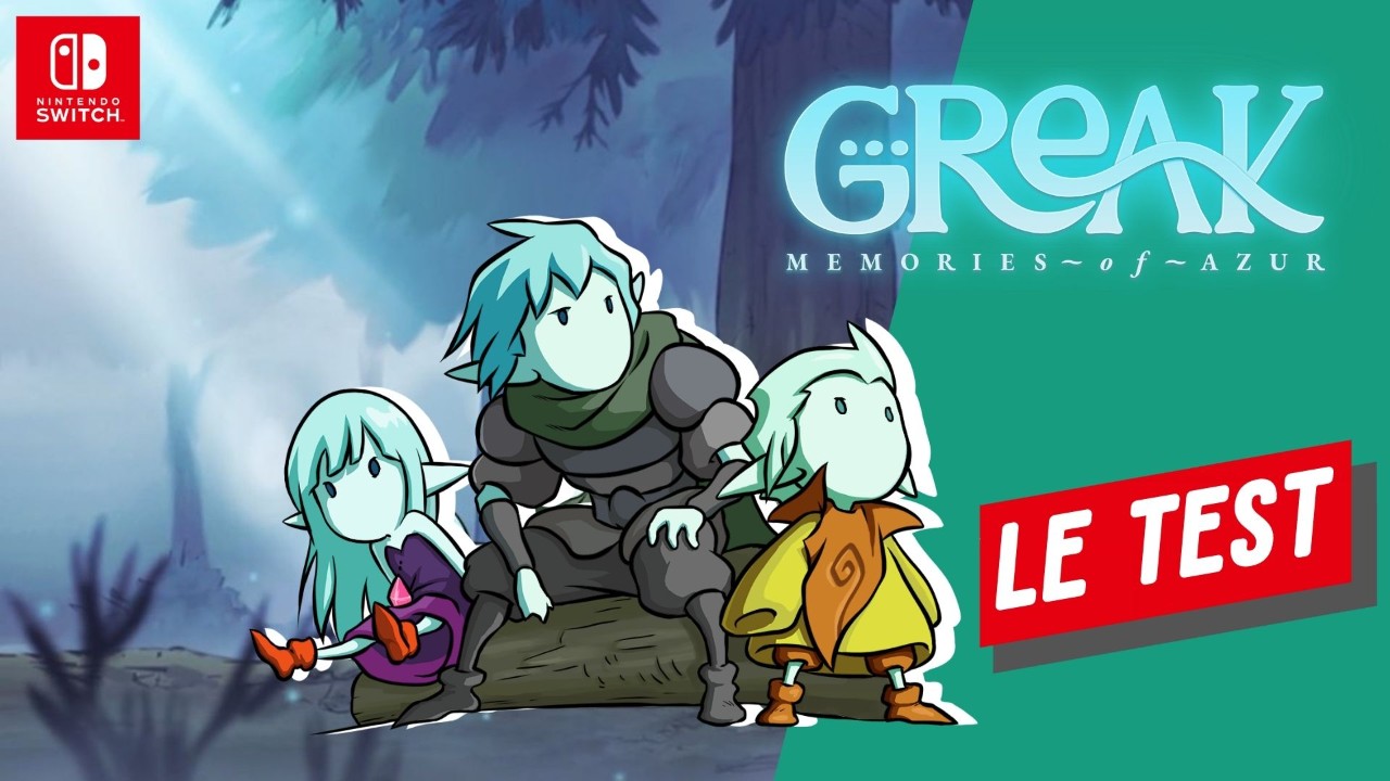 VIDEO TEST: Greak Memories of Azur sur Nintendo Switch ! ?‍?‍?