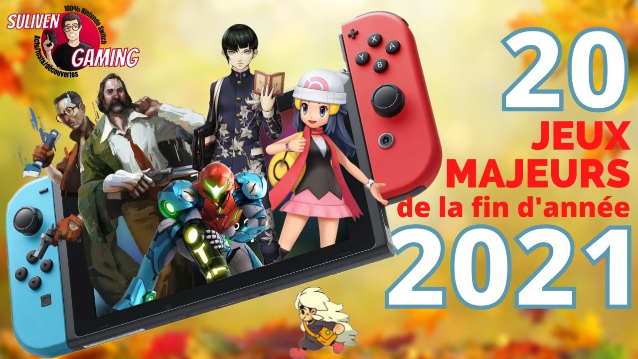 20 jeux majeurs sur Nintendo Switch à paraître avant la fin de l'année !