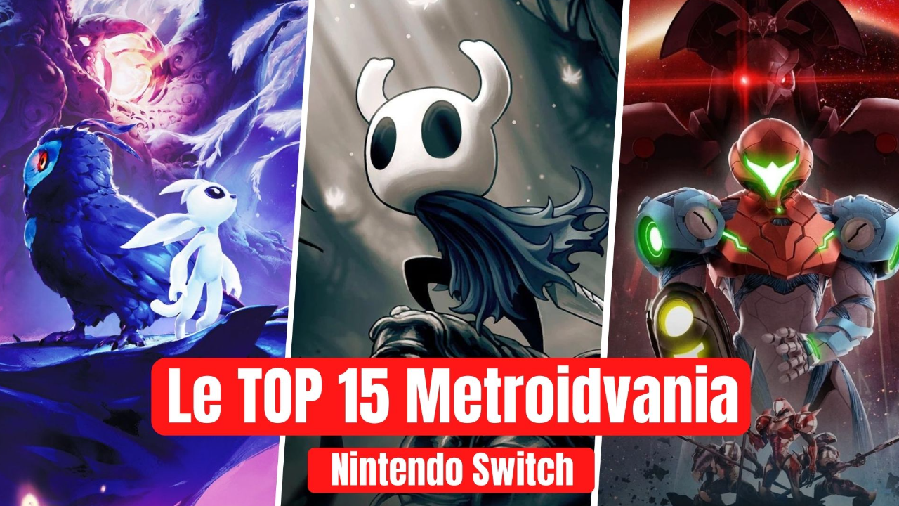 Top 15 des meilleurs Metroidvania de la Nintendo Switch