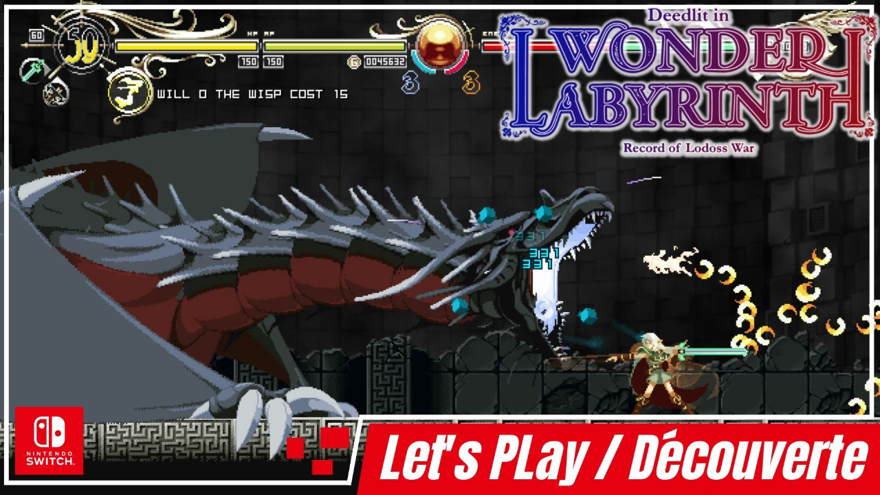 Lodoss : Deedlit in Wonder Labyrinth La découverte sur Nintendo Switch !