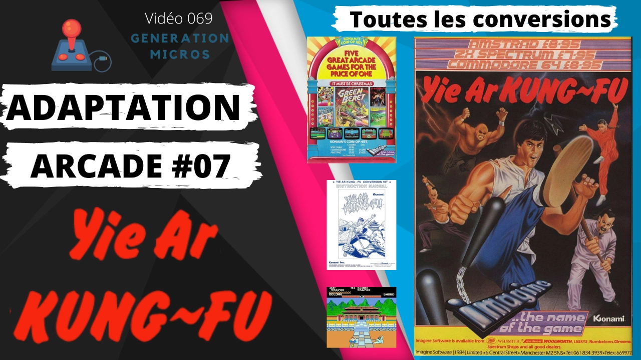 Yie Ar Kung-Fu, toutes les conversions du jeu d'arcade de Konami