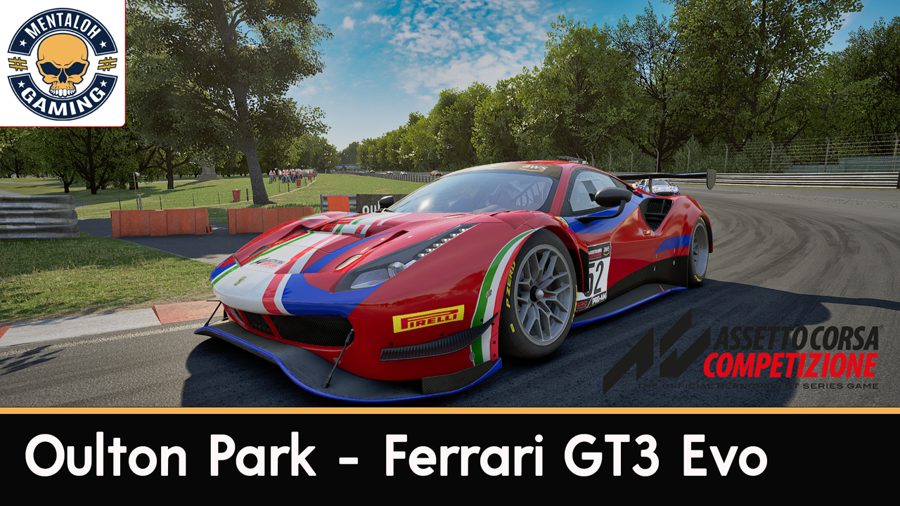 Péril sur Oulton Park avec la Ferrari GT3 Evo