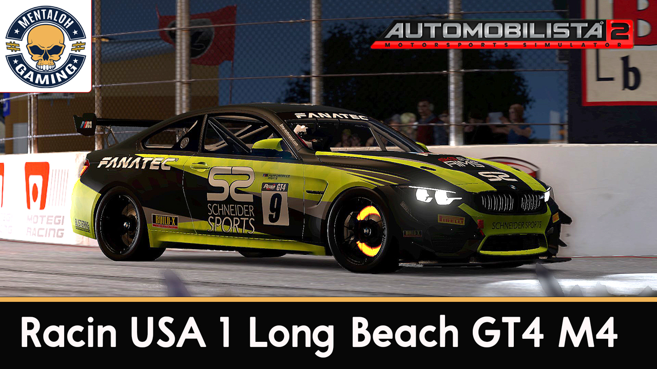 Automobilista 2 DLC Racin' USA Long Beach BMW M4 GT4
