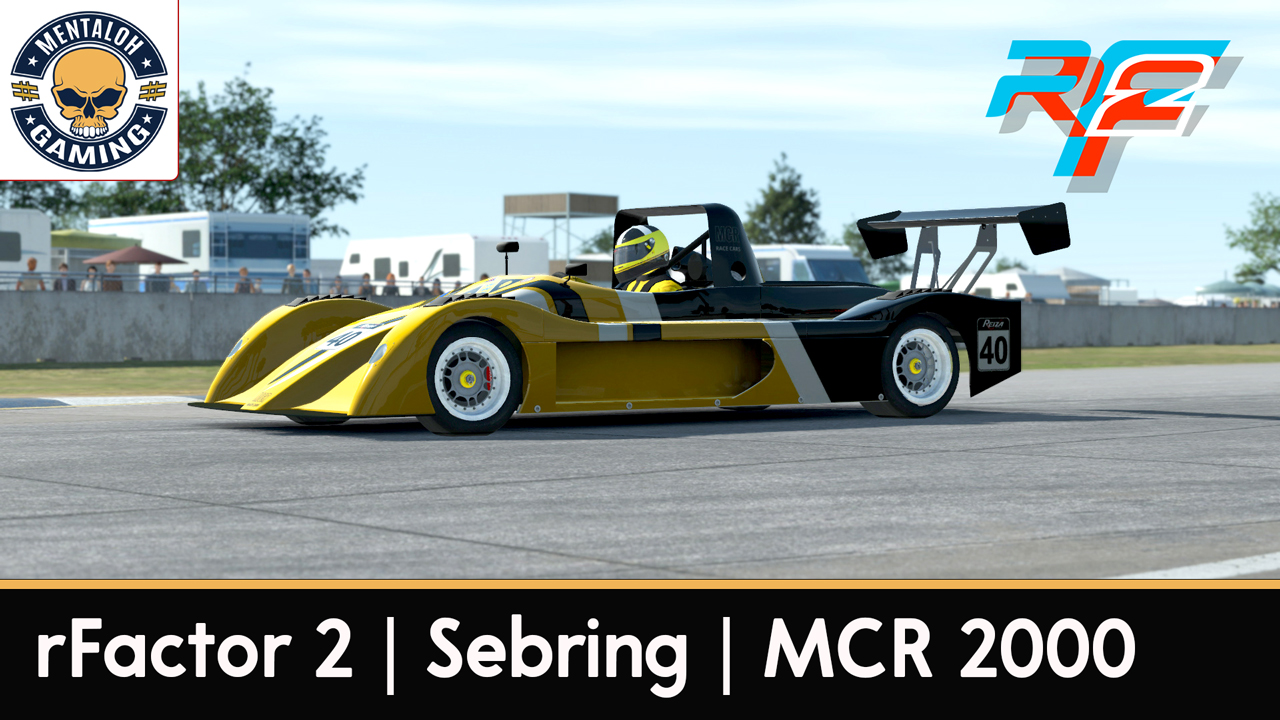 rFactor 2 grosse update du circuit Sebring avec texture PBR