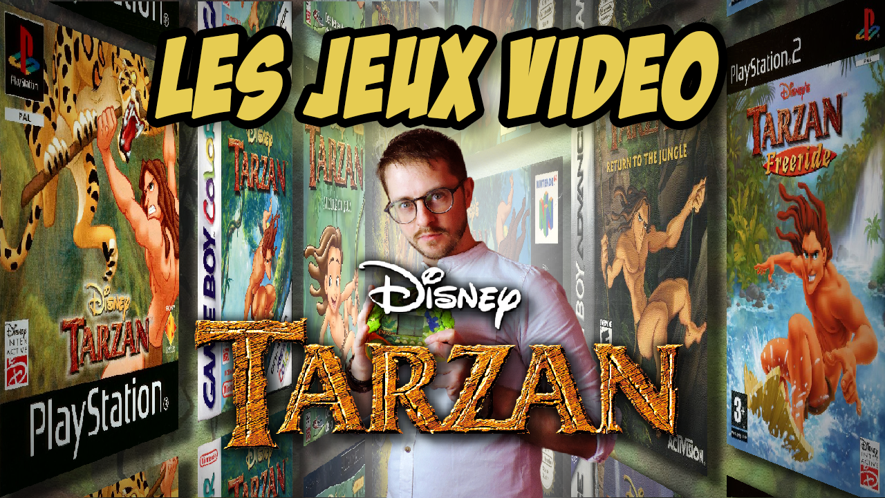 Les jeux vidéo TARZAN par DISNEY !