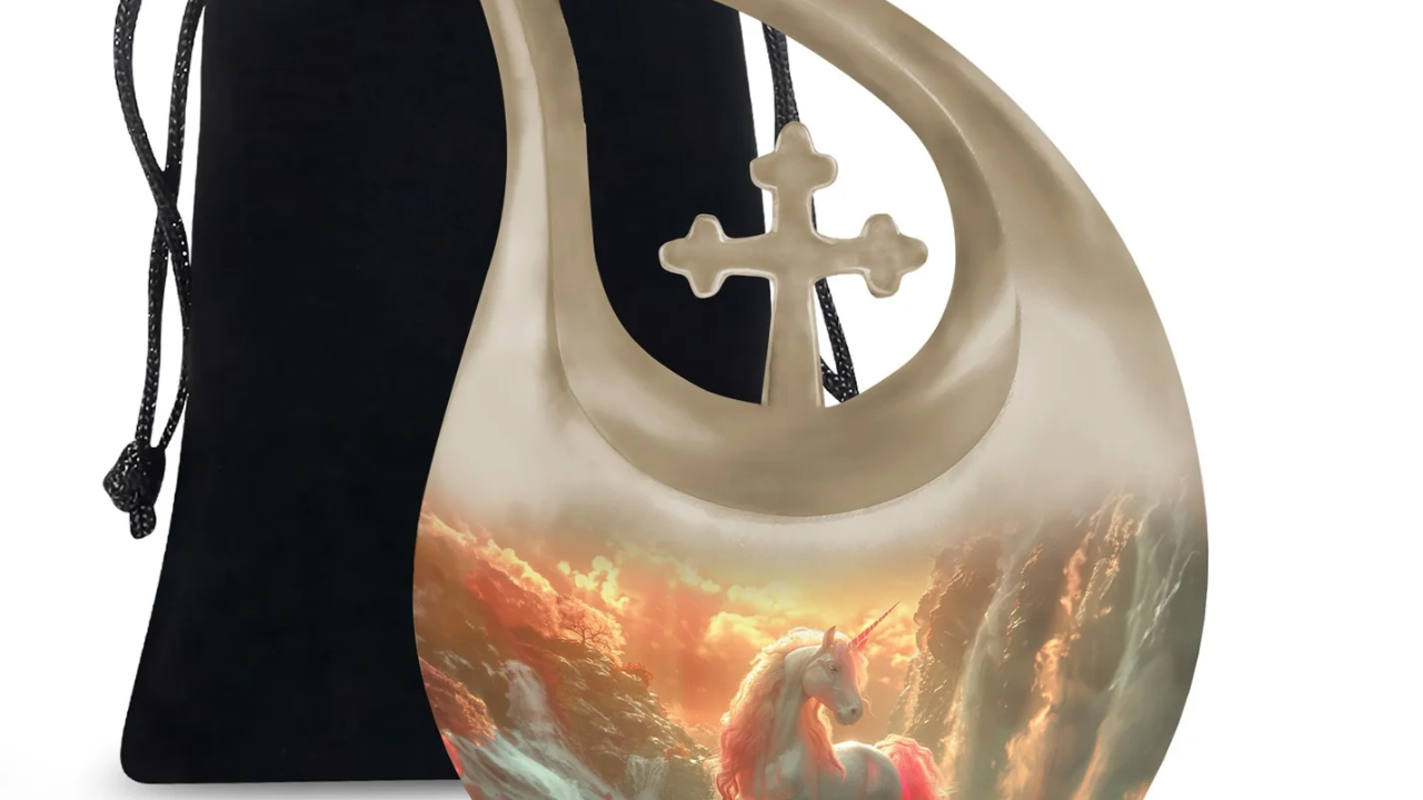 Unique Cremation Urns: Custom, Catholic, Skull &amp; Unicorn Memorials