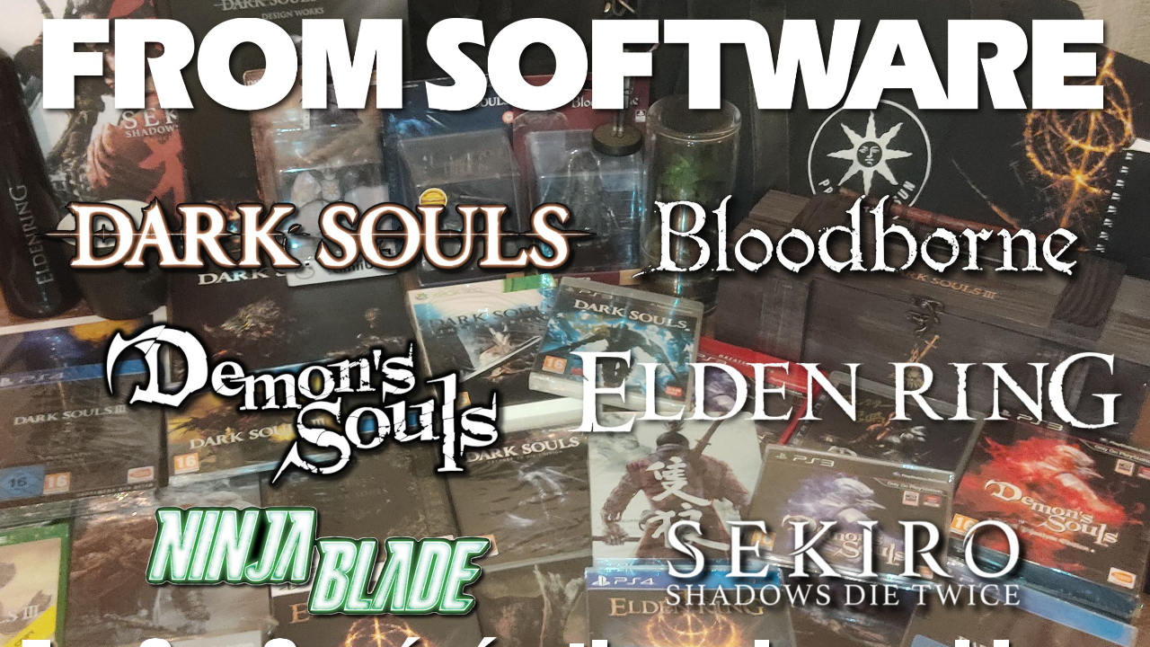 Collection FROM SOFTWARE - PRESSE/X360/PS3/XB1/PS4/SWITCH/PS5/GOODIES...
