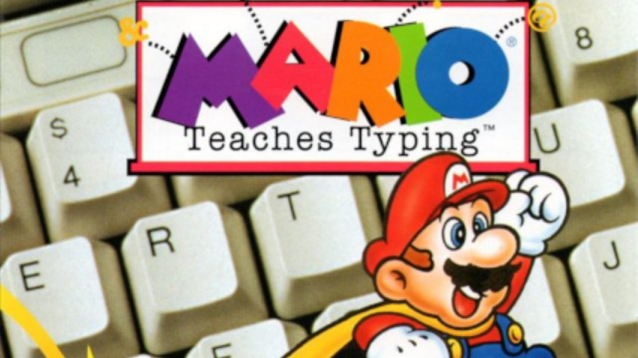 Quand Mario apprenait à taper sur un clavier d’ordinateur