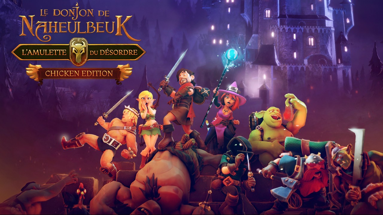 [Switch][ReWiiU] Le Donjon De Naheulbeuk : L'Amulette Du Désordre - Elle n'ira pas loin, à poil dans un donjon