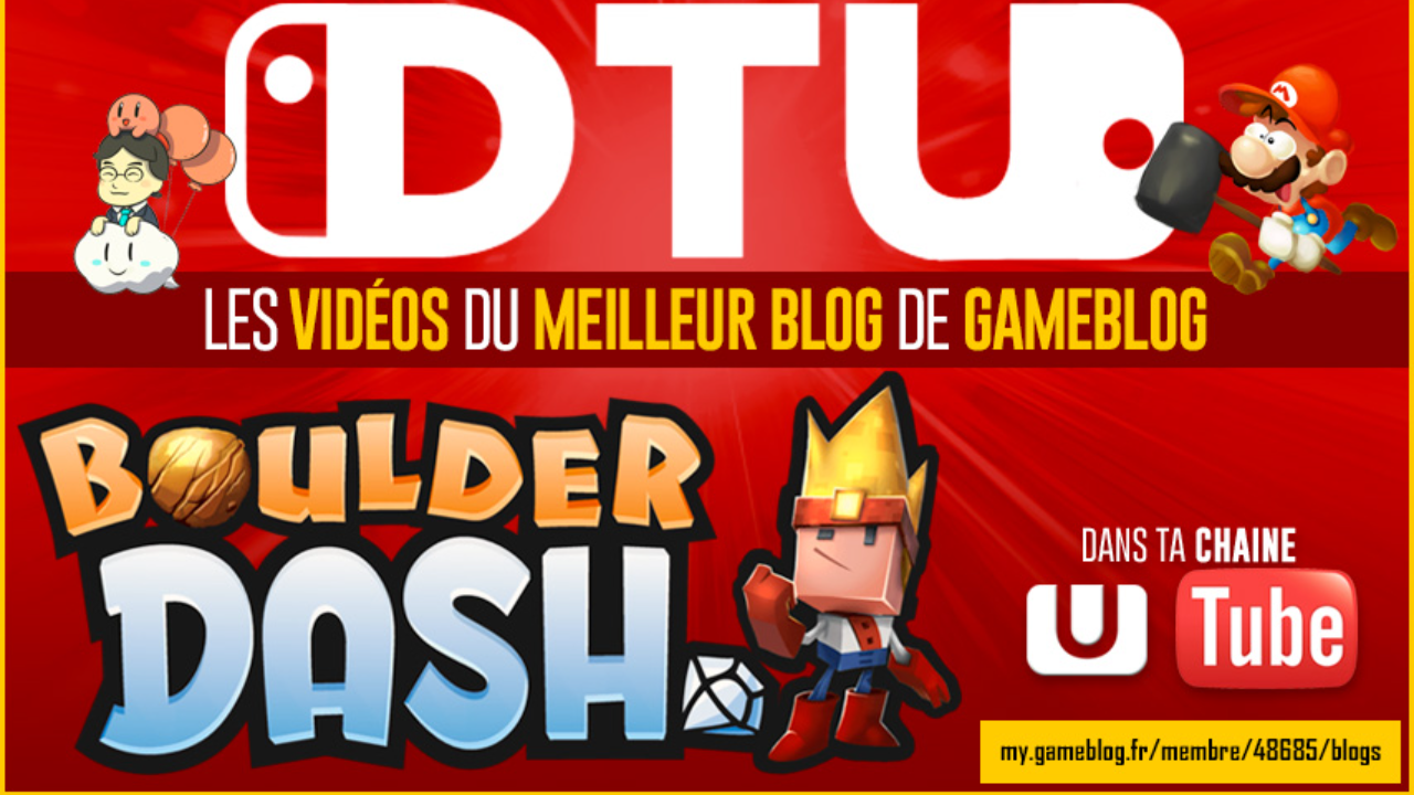 [Switch][Let'sPlay] Boulder Dash Deluxe - Djotaro creuse toujours plus profond