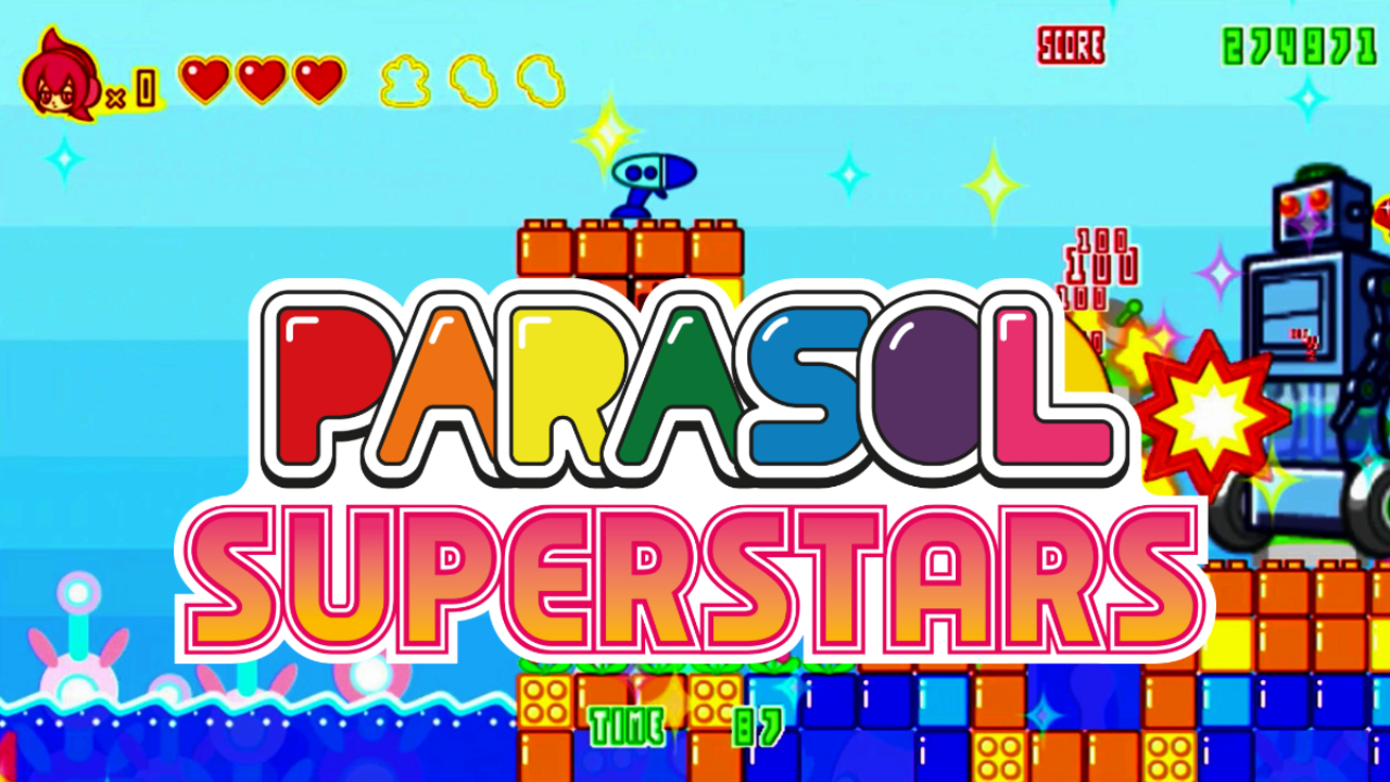 Test - Parasol Superstars (Spica Adventure) - Du jeu d'arcade plein de couleurs
