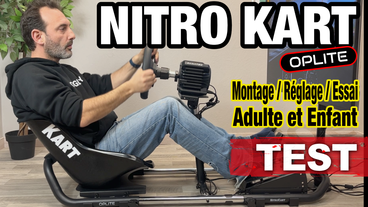 [Test] : Cockpit Oplite Nitro Kart