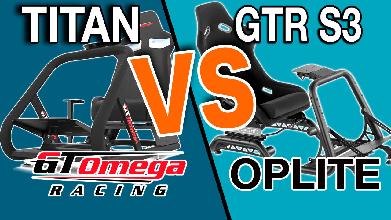 Oplite GTR S3 Versus GT Omega Titan, deux cockpits de milieu de gamme